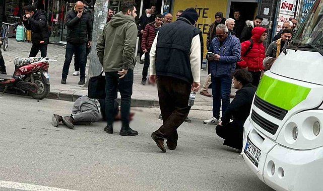 Minibüsün çarptığı yaya hayatını kaybetti