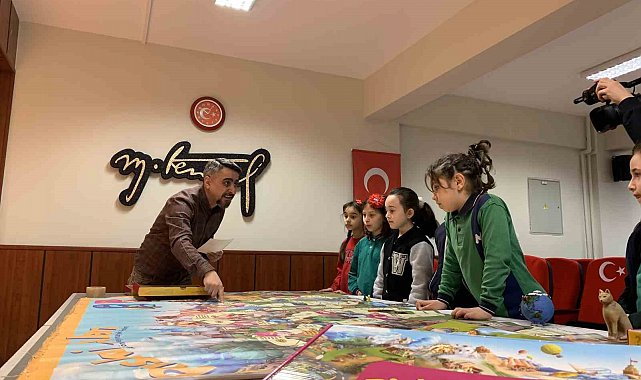 Minikler hem eğlendi hem de afet konusunda bilgilendi
