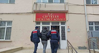 Motosiklet hırsızı jandarma ekiplerince yakalandı