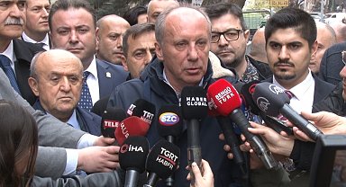 Muharrem İnce: "Siz adayınıza güvenmiyor musunuz da bana 'Aday olamazsın' diye bağırıyorsunuz"