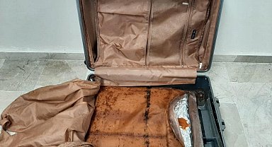 Narkotik köpeği 'Resim' ile yapılan aramada 4,5 kilo esrar ele geçirildi