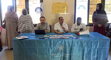NEÜ, Sudan'daki Türk Üniversiteleri Eğitim Fuarı'nda ilgiyle karşılandı