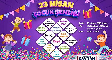 Nevşehir Belediyesi'nden çocuklara 23 Nisan hediyesi