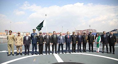 Pakistan Milli Günü, Mersin'de yardım gemisinde kutlandı