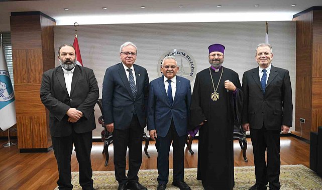 Patrik Sahak II'den Başkan Büyükkılıç'a ziyaret