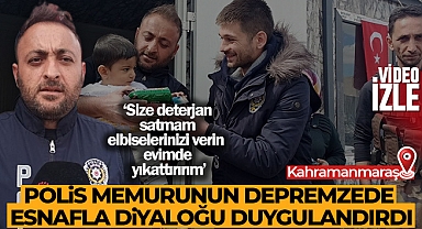 Polis memuru duygusal diyaloğu anlattı: 'Size deterjan satmam, elbiselerinizi verin evimde yıkatırım'