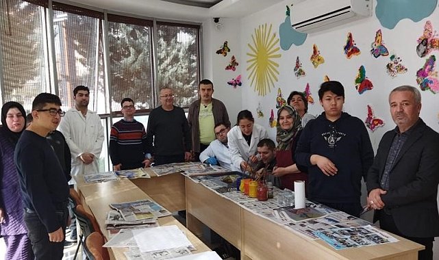 Pursaklar'da özel gereksinimli bireyler hem öğreniyor hem sosyalleşiyor