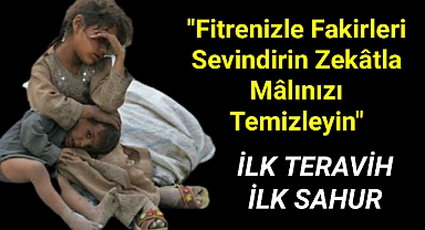 Ramazan ayı; selamdır, esenliktir, sükûnettir