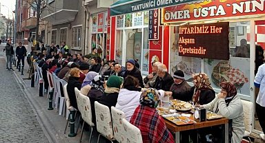 Ramazanda vatandaşlara ücretsiz iftar