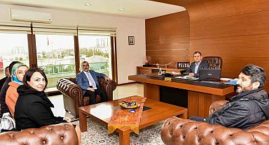 Rektör Gavgalı, üniversite-sanayi iş birliği çerçevesinde ziyaretlerde bulundu