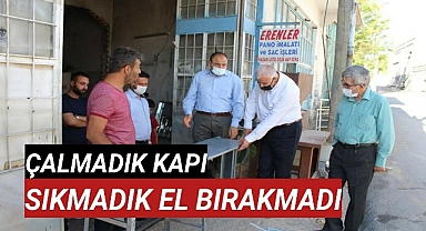 Seçmenleri Evlerinde Ziyaret Etti