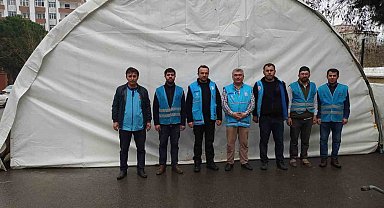 Sivas Müftülüğü 12 Şubat'a geçici mescit kurdu