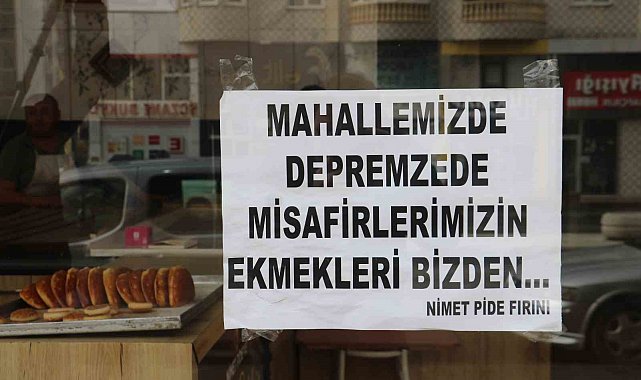 Sivas'ta fırıncıdan örnek davranış
