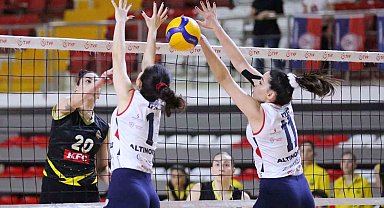 Sivas'ta TVF 2. Lig Kadınlar Çeyrek Final Etabı devam ediyor