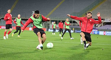 Sivasspor, Fiorentina maçının taktiğini çalıştı