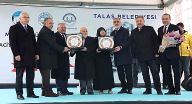 Talas Büyükperdah Camii Yoğun Katılımla Açıldı