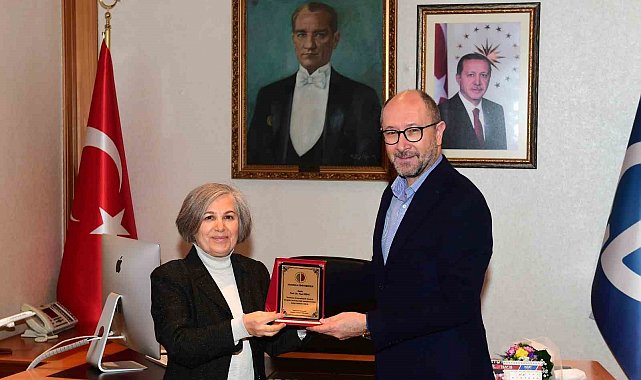 Tazelenme Üniversitesi'nden Rektör Erdal'a ziyaret