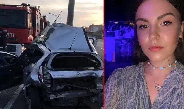 Tekirdağ'da feci kaza! Beste Atakur hayatını kaybetti
