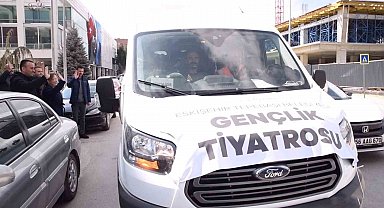 Tepebaşı gençlik tiyatrosu çocuklar için yola çıktı