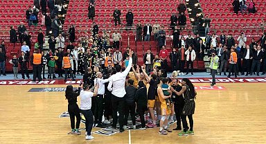 TKBL: Melikgazi Kayseri Basketbol: 76 - Çankaya Üniversitesi:66