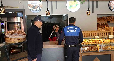Toroslar'da fırınlara Ramazan denetimi
