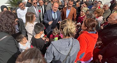 Vali Pehlivan, depremzede aileleri ziyarete devam ediyor