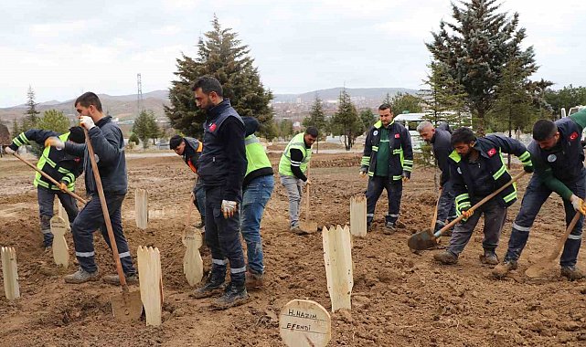 Yahşihan'da 11 mezarın yeri değiştirildi