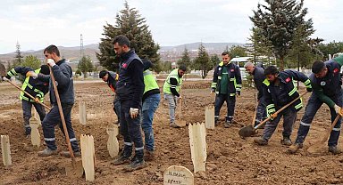 Yahşihan'da 11 mezarın yeri değiştirildi