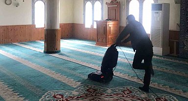 Yahşihan'da camiler ve mescitler temizlendi