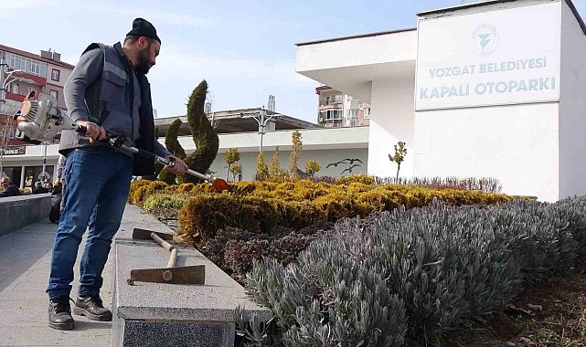 Yozgat Belediyesi'nden bahar hazırlığı