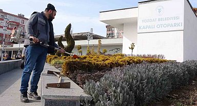 Yozgat Belediyesi'nden bahar hazırlığı