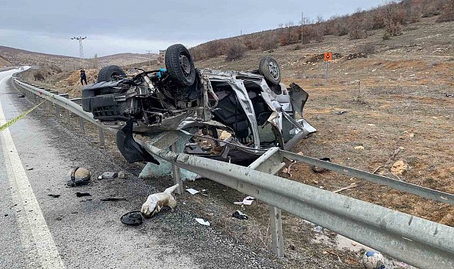Yozgat'ta feci kaza: Anne-baba öldü, çocukları yaralandı