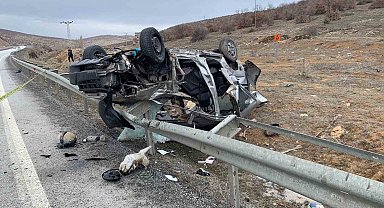 Yozgat'ta feci kaza: Anne-baba öldü, çocukları yaralandı