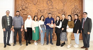 Yüksek Lisans öğrencilerinden NEVÜ'ye ziyaret