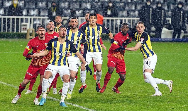 Ziraat Türkiye Kupası: Kayserispor, yarı final hesabında
