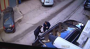 Ağzında sigarayla iş adamını ayağından vuran şahsın rahatlığı 'pes' dedirtti