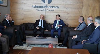 AK Parti Genel Sekreteri Şahin'den Teknopark Ankara'ya ziyaret
