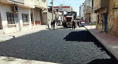 Akdeniz'de asfalt çalışmaları hız kazandı