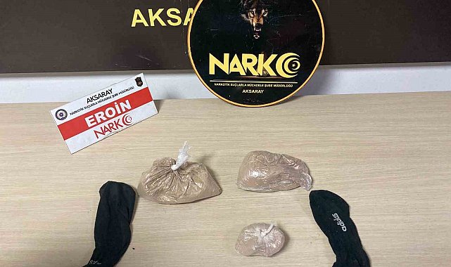 Aksaray polisinden uyuşturucu operasyonu: 2 tutuklama