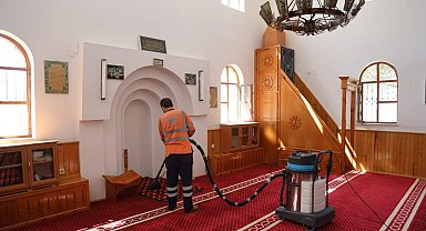 Aksaray'da camiler bayram namazına hazırlanıyor