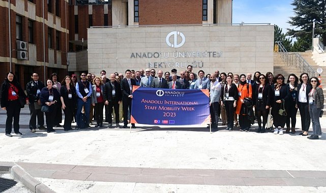 Anadolu Üniversitesi'nde International Staff Mobility Week Programı başladı