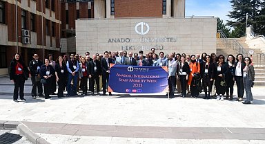 Anadolu Üniversitesi'nde International Staff Mobility Week Programı başladı