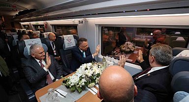 Ankara-Sivas Hızlı Treni Kırıkkale'de