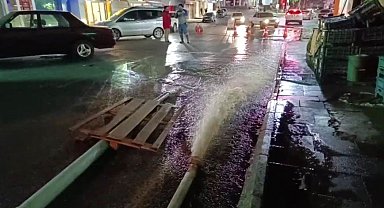 Aşırı Yağış Nedeniyle Develi'de Bazı Yerleri Su Bastı