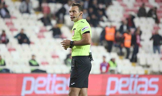Bahattin Şimşek, 6. kez Sivasspor'un maçını yönetecek