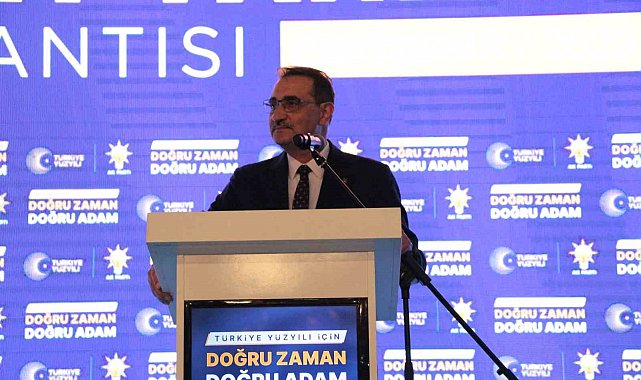 Bakan Dönmez: "Biz 20 yıla 100 yılın işini sığdırmışız"
