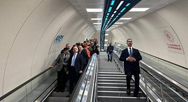 Bakan Karaismailoğlu: "AKM-Gar-Kızılay metrosunun tamamlanmasıyla Ankara'ya toplam 44,5 km metro hattı kazandırılmış oldu"
