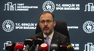 Bakan Kasapoğlu: "Yurtlarımız, yüz yüze eğitime devam eden öğrencilerimizin hizmetinde olacak"