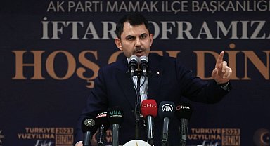 Bakan Kurum: "Milletimiz Cumhurbaşkanımız Recep Tayyip Erdoğan'a rekor bir oyla destek verecek"