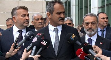 Bakan Özer: "Deprem bölgesinde eğitim verilmeyen hiçbir ilçe kalmadı"